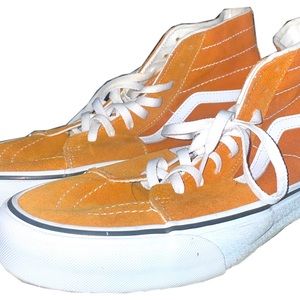 ❣️selling ❣️ Vans high top , size 11.5 men , 13 women color golden brown